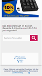 Mobile Screenshot of gewerbeindustrie.ch